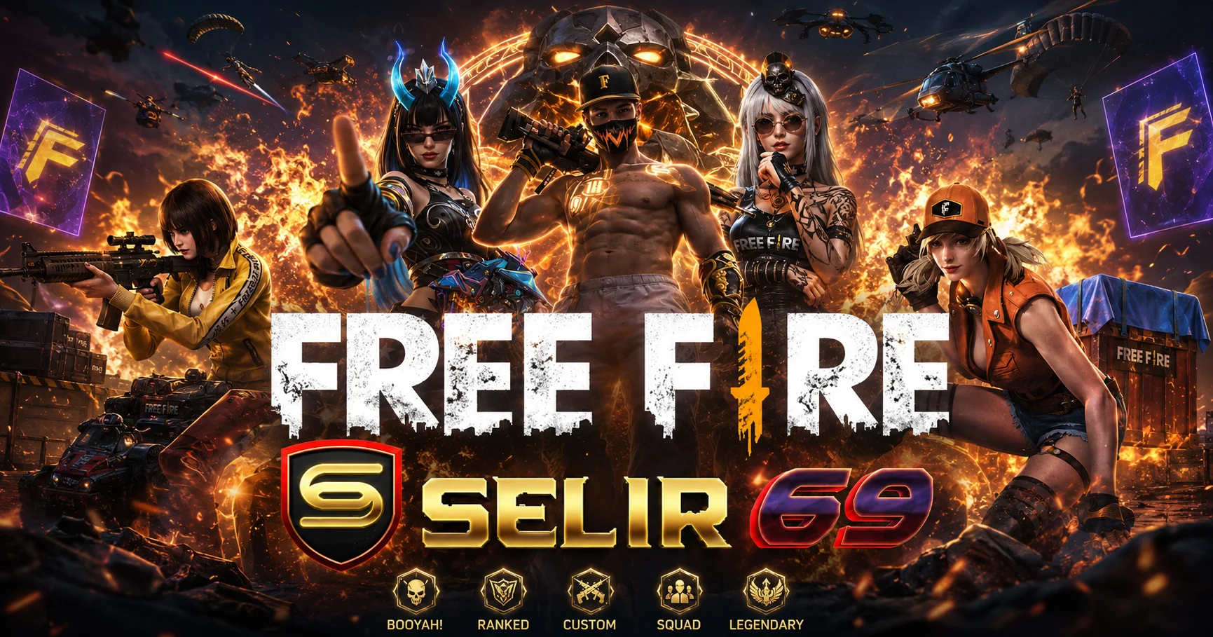 Arena battle royale untuk panduan Free Fire SELIR69