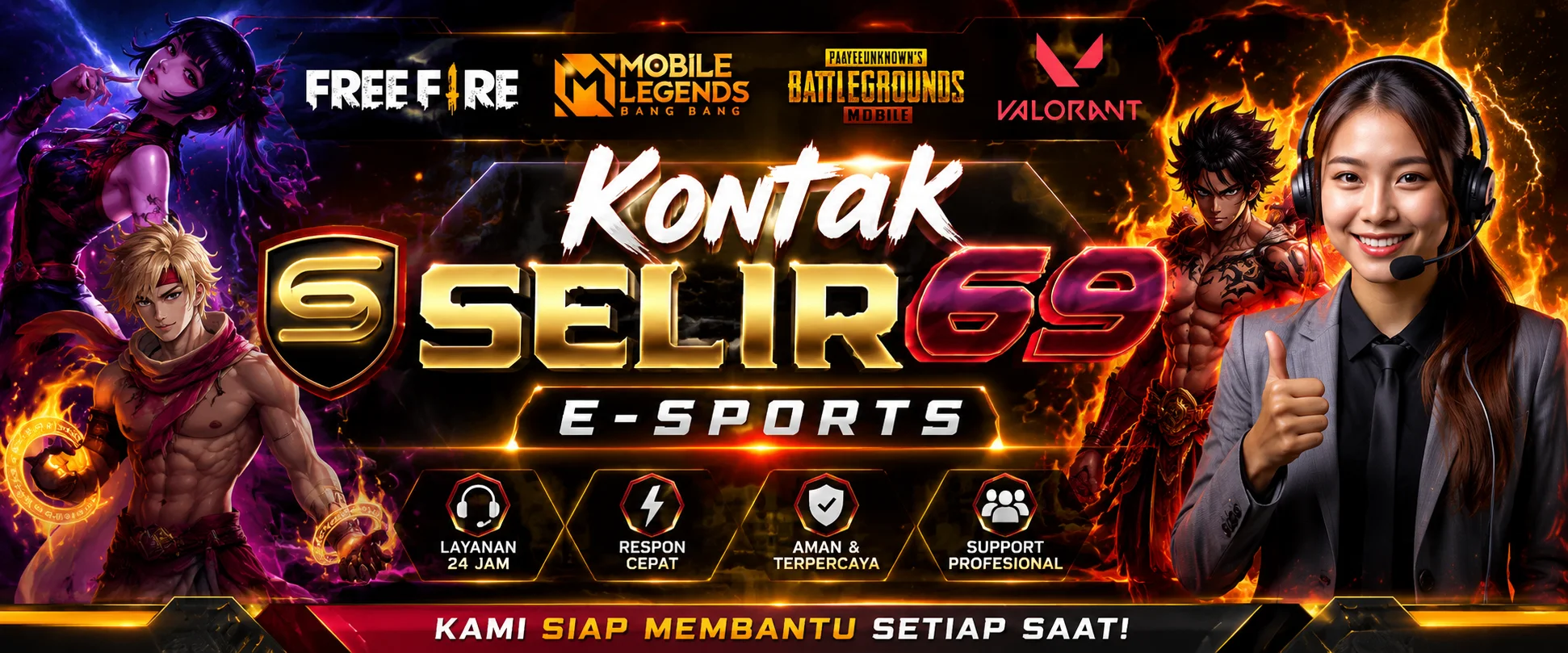 Kontak SELIR69 E-Sports