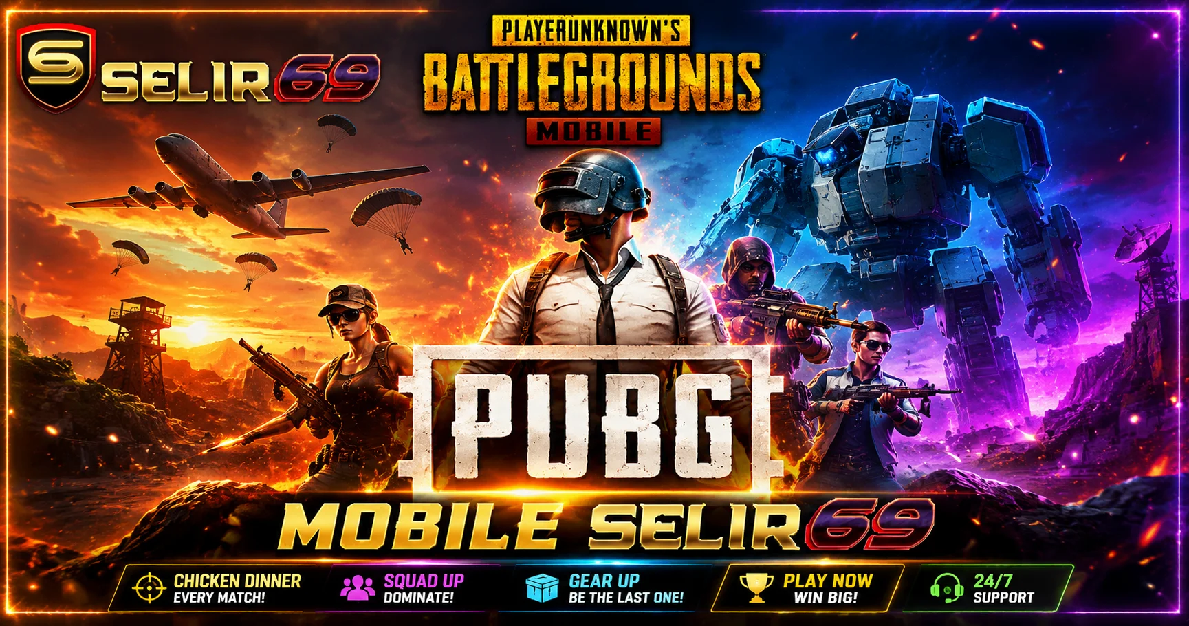 Arena tactical battle royale untuk panduan PUBG Mobile SELIR69